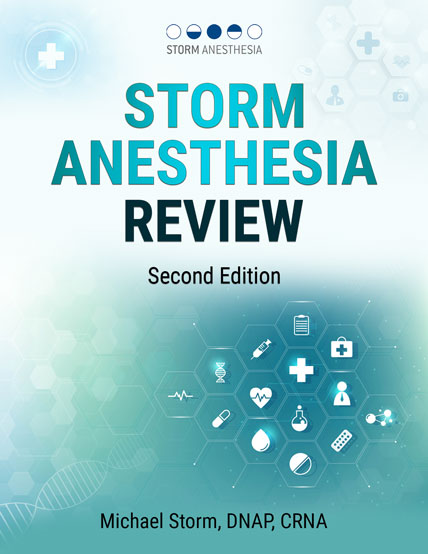 Storm Anesthesia Manual Vol. 1